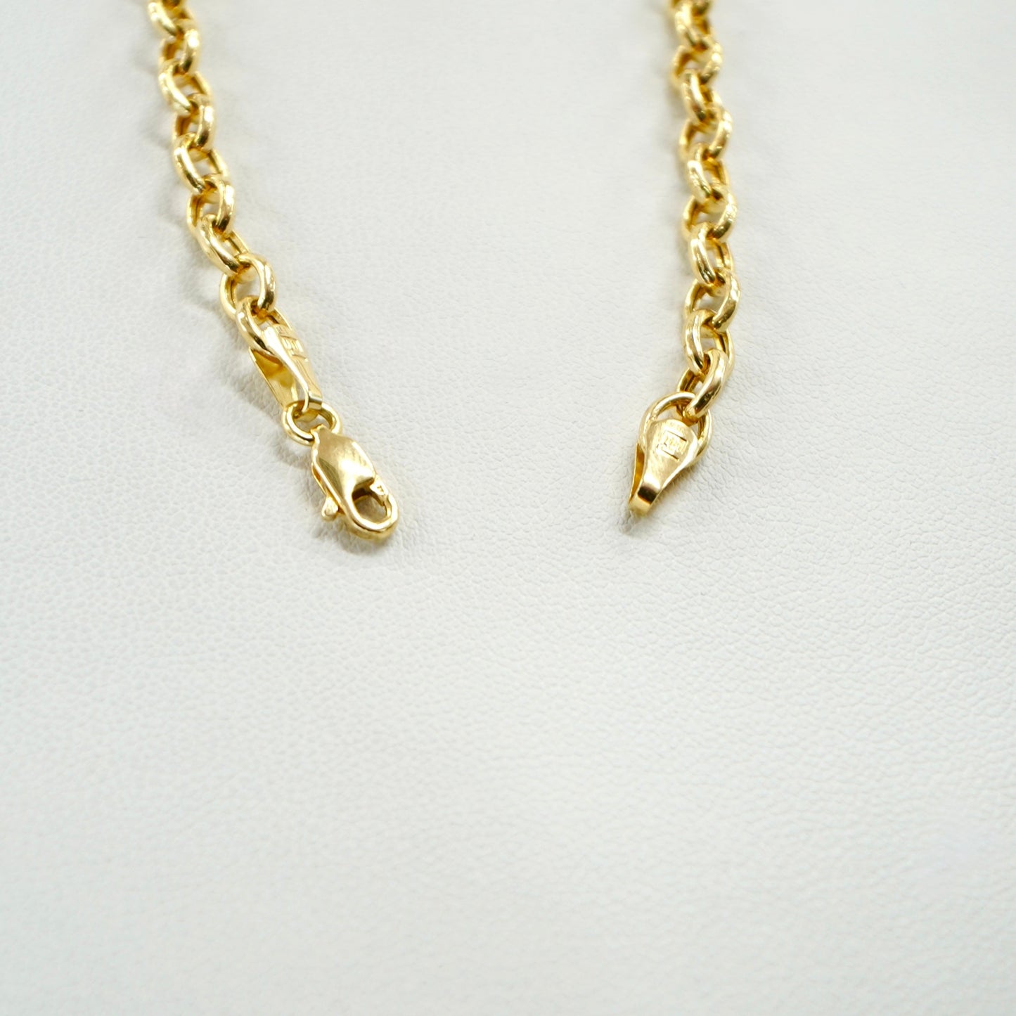 Solid 14K Yellow Gold 5mm 22" Rolo Chain