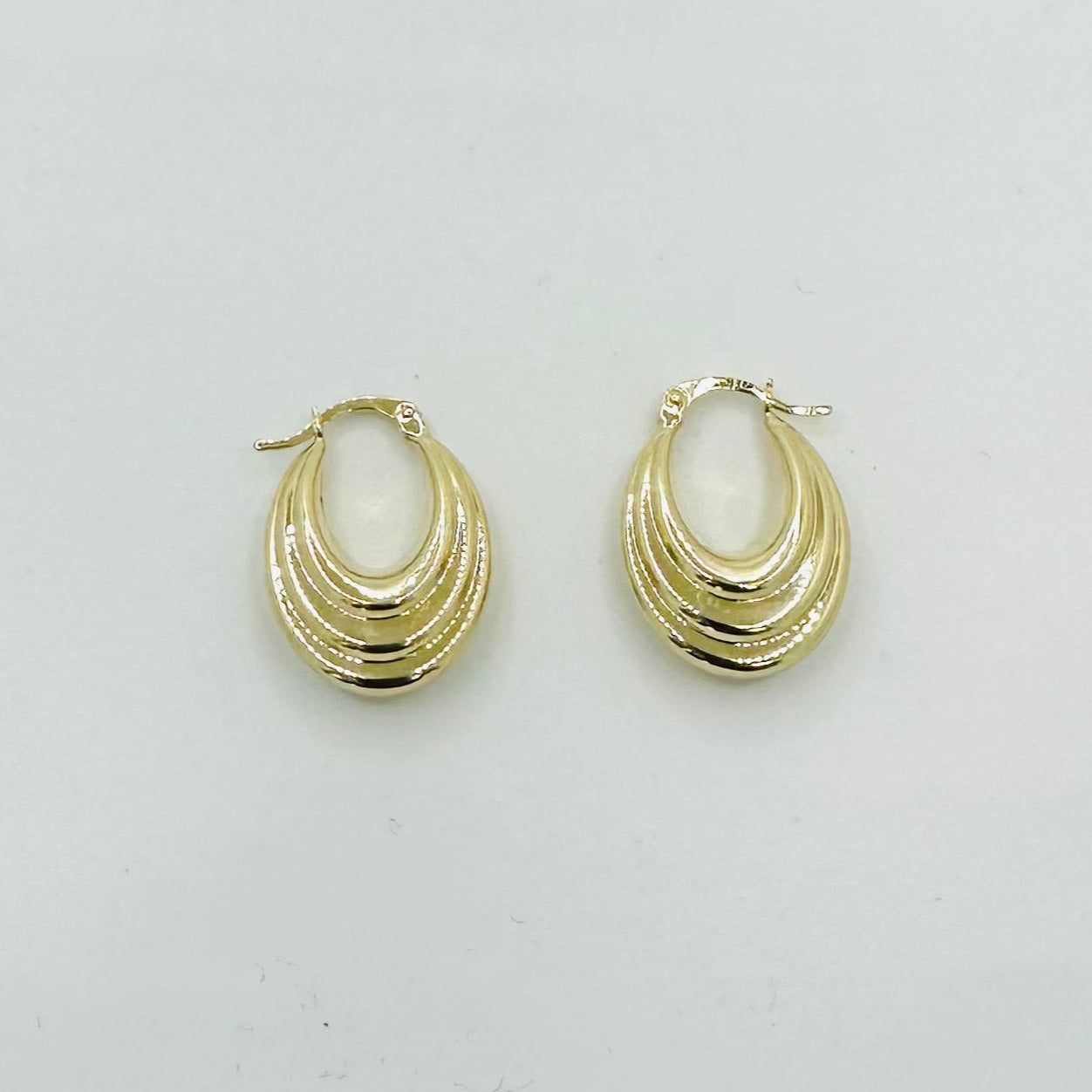 Fancy Yellow 14K Gold Earrings EJER83112