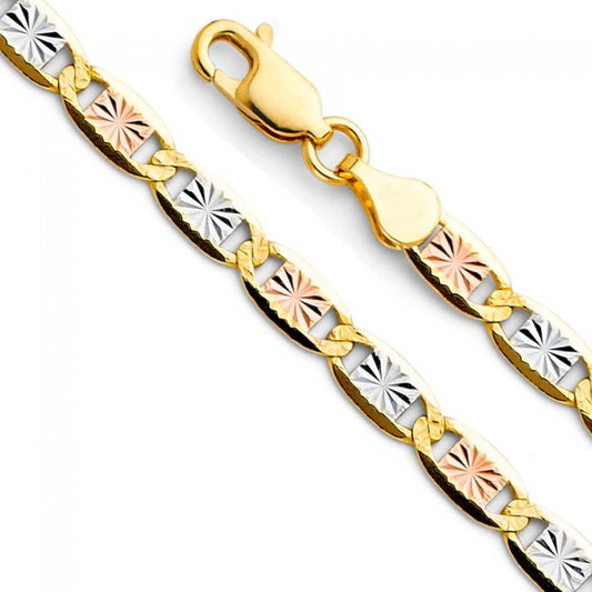 14K Gold 3.3mm Valentino 20" chain EJCN35410
