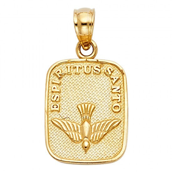 14K Holy Spirit Medal - EJPT253