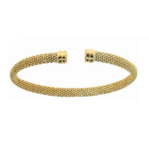 14K gold mesh bangle EJASSM0501G
