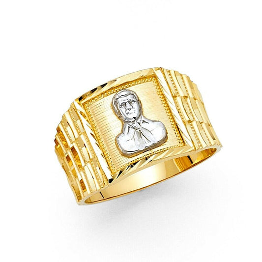 14K gold Men's MALVERDE ring EJMR29805