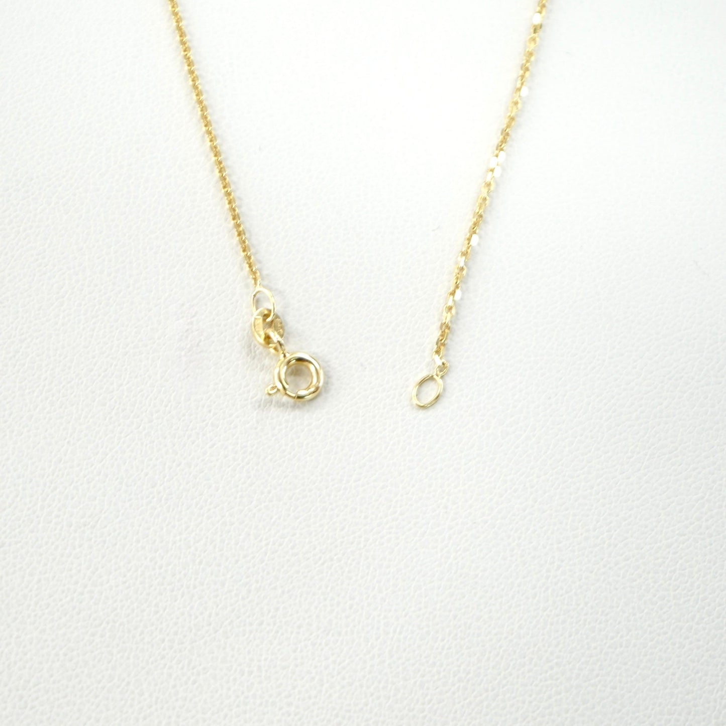 14K Yellow Gold 0.8 MM 18" Chain