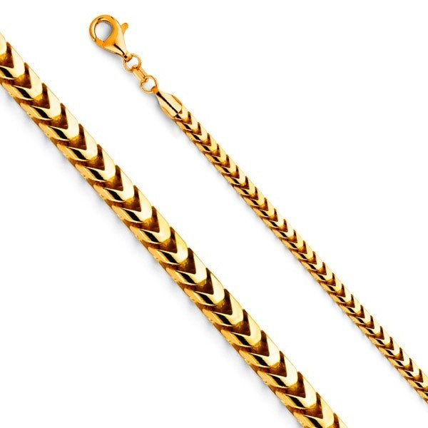 14K Gold 3mm Franco 22" Chain - EJCN35216X