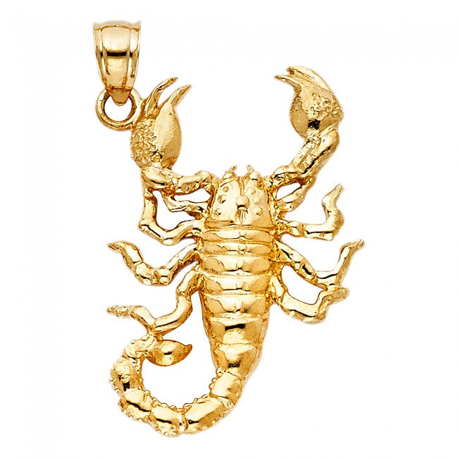 14K Gold Scorpion Charm - EJPT1585